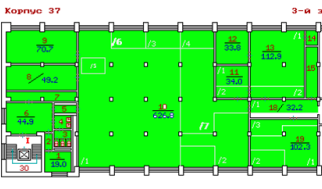 Premise the area of 1198.6 sq. m.